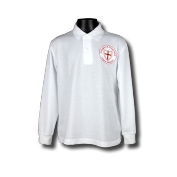 St George’s Primary School Long Sleeved Polo-shirt Thumbnail
