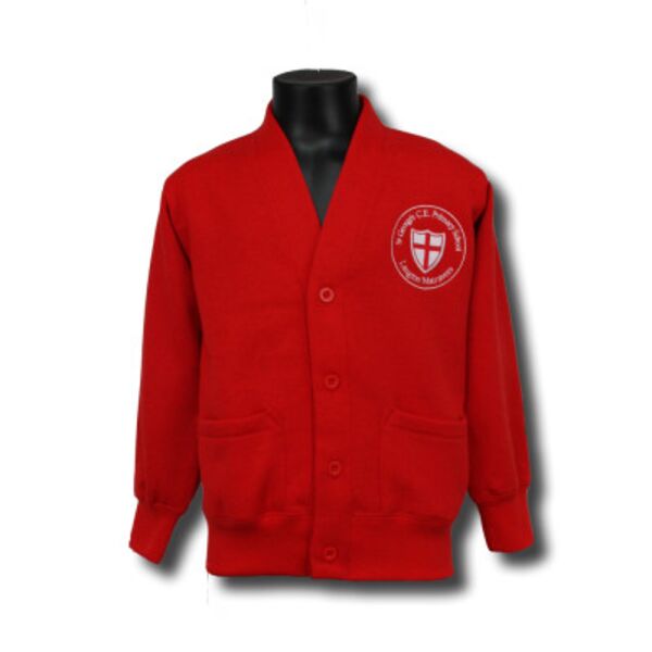 St George’s Primary School Sweatshirt Cardigan Thumbnail