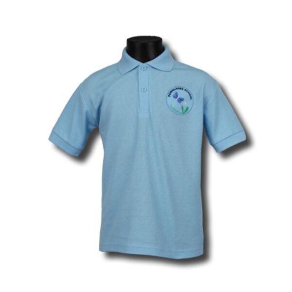 Downlands School PE T-Shirt Skye* Thumbnail