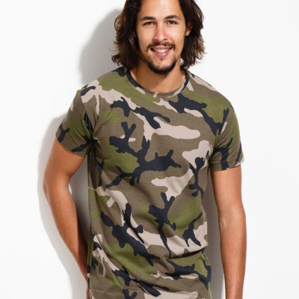 SOLS Camo T-Shirt Thumbnail