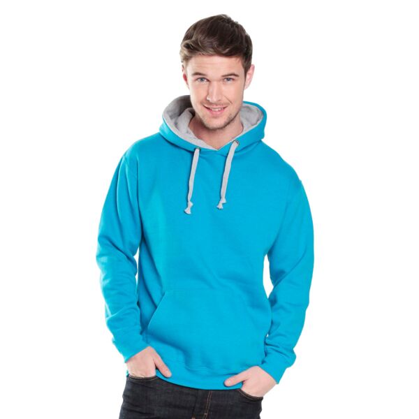 Premium contrast Hoodie With Nautical Cords Thumbnail