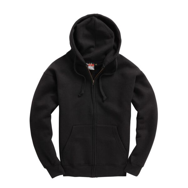 Premium Zip Hoodie With Chuncky Flat Ecru Cords Thumbnail