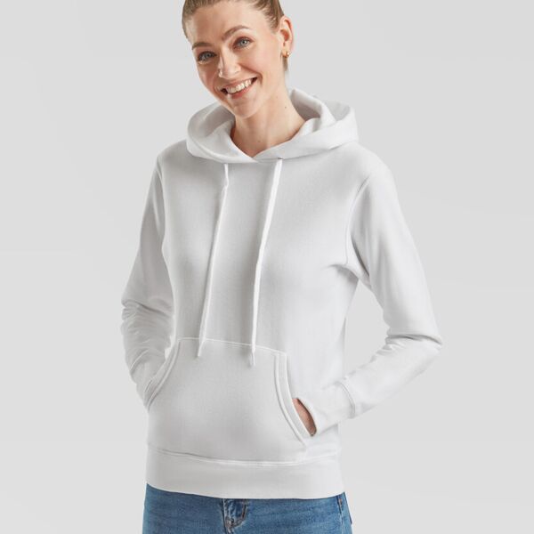 SS038mg - Classic 80/20 lady-fit hooded sweatshirt Thumbnail