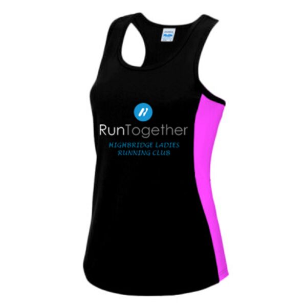 AWDis Girlie Cool Contrast Vest Thumbnail