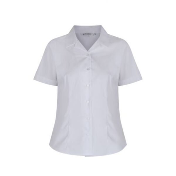 rsb - Short Sleeve, Non Iron fitted Rever Collar Blouses - Twin pack - junior Thumbnail