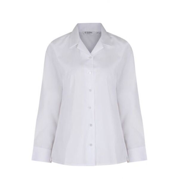 rlf - Long Sleeve, Non Iron fitted Rever Collar Blouses - Twin pack - junior Thumbnail